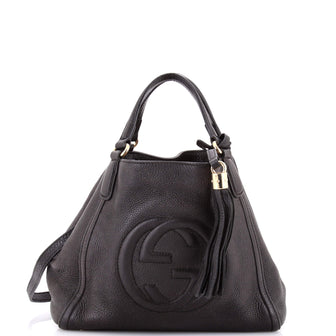 Gucci Soho Convertible Shoulder Bag Leather Small