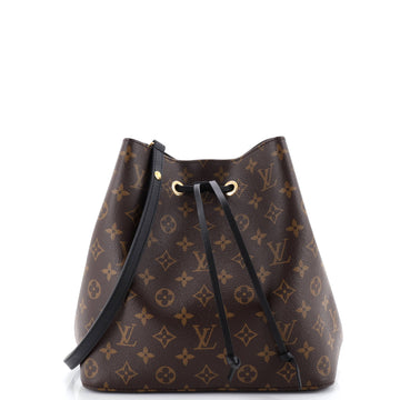 Louis Vuitton NeoNoe Handbag Monogram Canvas with Leather MM