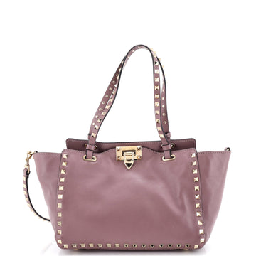 Valentino Garavani Rockstud Tote Soft Leather Small