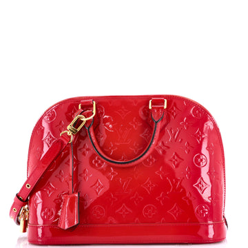 Louis Vuitton Alma Handbag Monogram Vernis PM