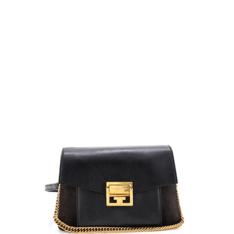 Givenchy GV3 Flap Bag Leather with Suede Small