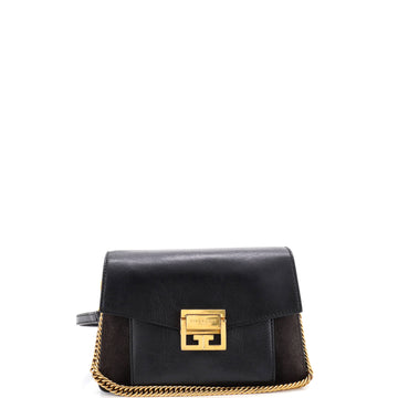 Givenchy GV3 Flap Bag Leather with Suede Small