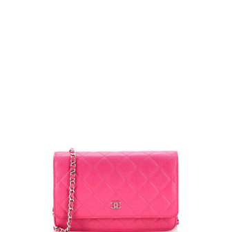 Chanel Wallet on Chain Quilted Caviar