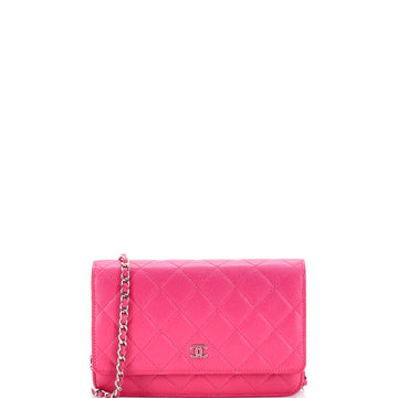 Chanel Wallet on Chain Quilted Caviar