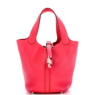 Hermes Picotin Lock Bag Clemence PM