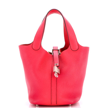Hermes Picotin Lock Bag Clemence PM