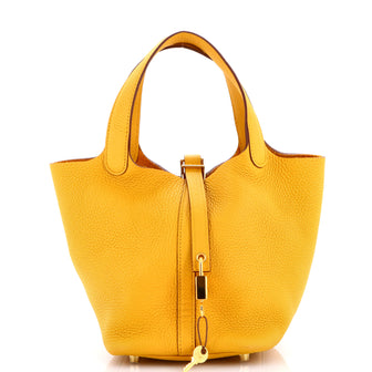 Hermes Picotin Lock Bag Clemence PM