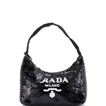 Prada Re-Edition 2000 Hobo Sequins Mini