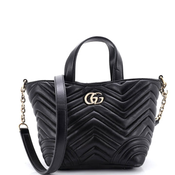 Gucci Betty Convertible Tote Matelasse Leather Small