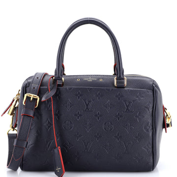 Louis Vuitton Speedy Bandouliere NM Bag Monogram Empreinte Leather 25