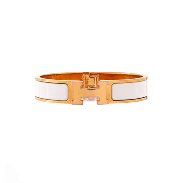Hermes Clic H Bracelet Enamel Narrow