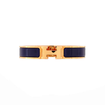 Hermes Clic H Bracelet Enamel Narrow