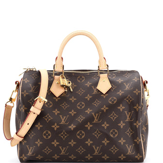 Louis Vuitton Speedy Bandouliere Bag Monogram Canvas 30