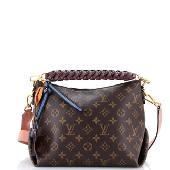 Louis Vuitton Braided Handle Beaubourg Hobo Monogram Canvas Mini