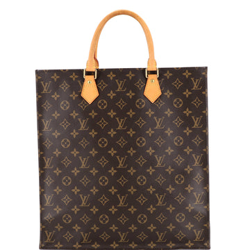 Louis Vuitton Sac Plat Bag Monogram Canvas