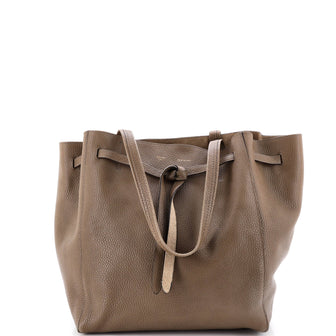 Celine Phantom Tie Cabas Tote Leather Medium
