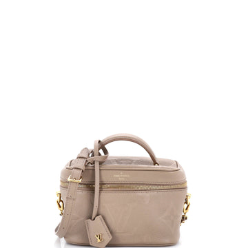Louis Vuitton Vanity Handbag Monogram Empreinte Giant PM