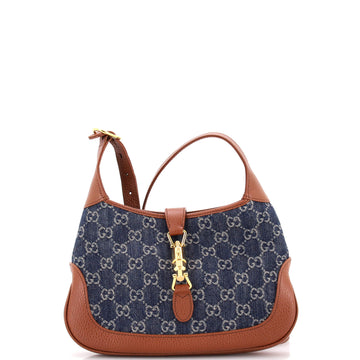 Gucci Jackie 1961 Hobo GG Denim Small