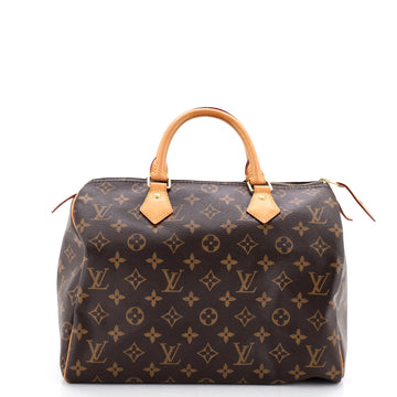 Louis Vuitton Speedy Handbag Monogram Canvas 30