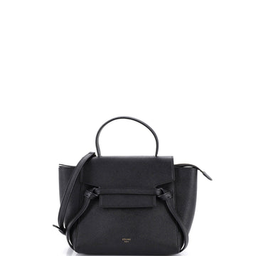 Celine Belt Bag Textured Leather Nano