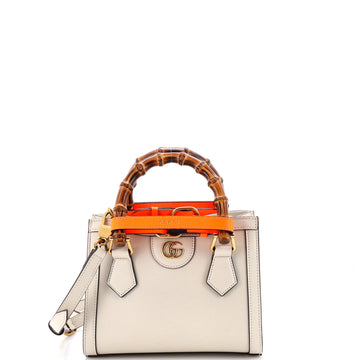 Gucci Diana NM Bamboo Handle Tote Leather Mini