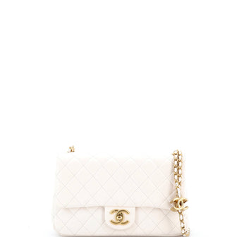 Chanel CC Crush Flap Bag Quilted Lambskin Small