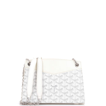 Goyard Structured Rouette Chain Shoulder Bag Coated Canvas Mini