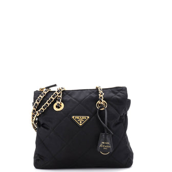 Prada Re-Edition 1995 Chain Tote Quilted Re-Nylon Small
