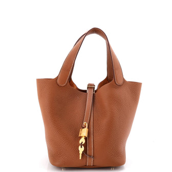 Hermes Picotin Lock Bag Clemence MM