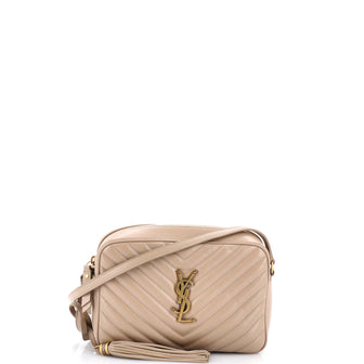 Saint Laurent Lou Camera Bag Matelasse Chevron Leather Small