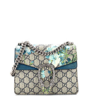 Gucci Dionysus Bag Blooms Print GG Coated Canvas Mini