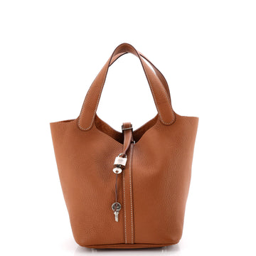 Hermes Picotin Lock Bag Clemence MM