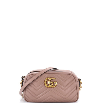 Gucci GG Marmont Shoulder Bag Matelasse Leather Small