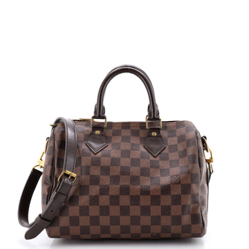 Louis Vuitton Speedy Bandouliere Bag Damier 25