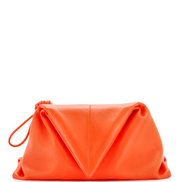 Bottega Veneta BV Trine Fold Clutch Leather