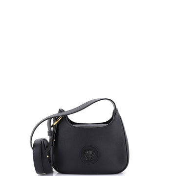 Versace La Medusa Hobo Leather Small