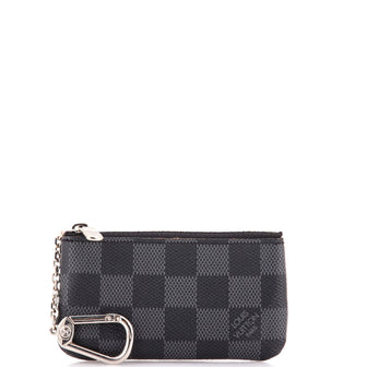 Louis Vuitton Key Pouch Damier Graphite