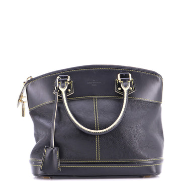 Louis Vuitton Suhali Lockit Handbag Leather PM