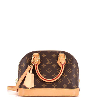 Louis Vuitton Alma Handbag Monogram Canvas BB