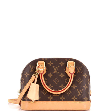 Louis Vuitton Alma Handbag Monogram Canvas BB