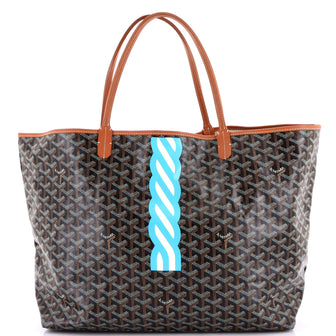 Goyard Saint Louis Tote Printed Coated Canvas GM
