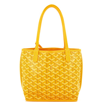 Goyard Anjou Reversible Tote Coated Canvas Mini