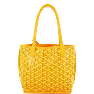 Goyard Anjou Reversible Tote Coated Canvas Mini