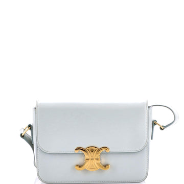 Celine Triomphe Shoulder Bag Smooth Calfskin Teen