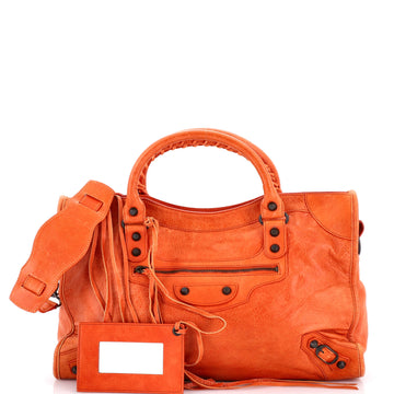 Balenciaga City Classic Studs Bag Leather Medium
