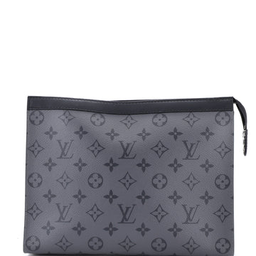 Louis Vuitton Pochette Voyage Reverse Monogram Eclipse Canvas MM
