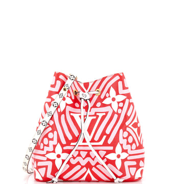 Louis Vuitton NeoNoe Handbag Limited Edition Crafty Monogram Giant MM