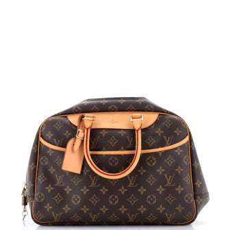 Louis Vuitton Deauville Handbag Monogram Canvas