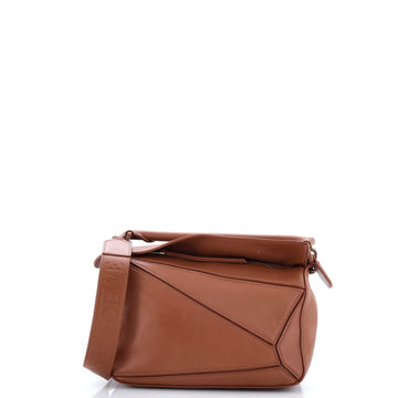 Loewe Monochrome Puzzle Edge Bag Leather Small