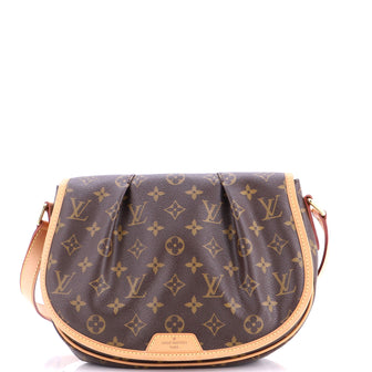 Louis Vuitton Menilmontant Handbag Monogram Canvas PM